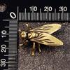 1 Piece Metal Insects Animal Figurine Home Office Desktop Decor Mini Brass Fly Insect Ornament Miniature Statue Vintage Craft