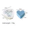 3D Love Hanging Cake Candle Silicone Mold DIY Chocolate Cake Baking Tool Creative Aromatherapy Soap Home Decoration Party
