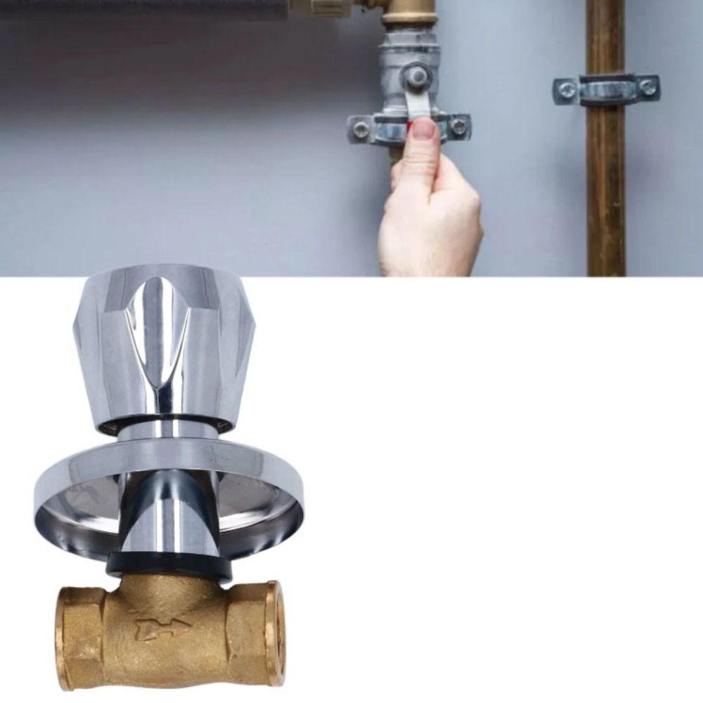 Brass Material Concealed Switch Valve Quick-open Design Angle Valve Shower Valve  Home Plumbing