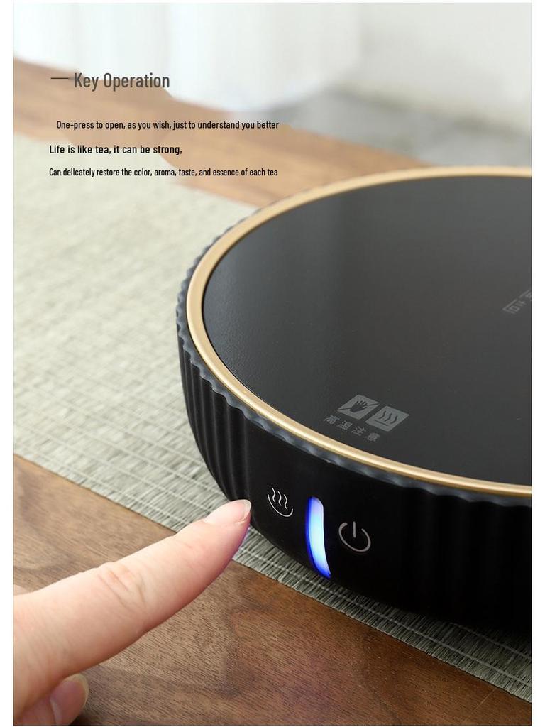 New Mini Smart Touch Silent Electric Ceramic Tea Maker Stove