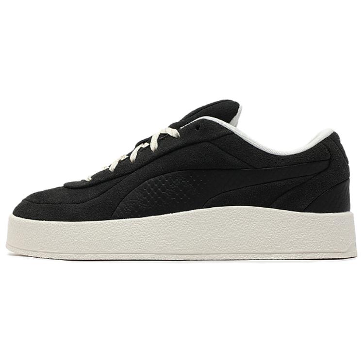 Puma Blktop Comfortable Versatile Slip-Resistant Durable Low-Top Skate Shoes Unisex Sneakers Black 402911-01