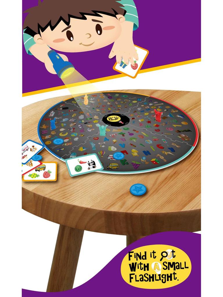 Discover-It Mini Flashlight: Children's Desktop Game for Parent-Child Interaction and Memory Training.