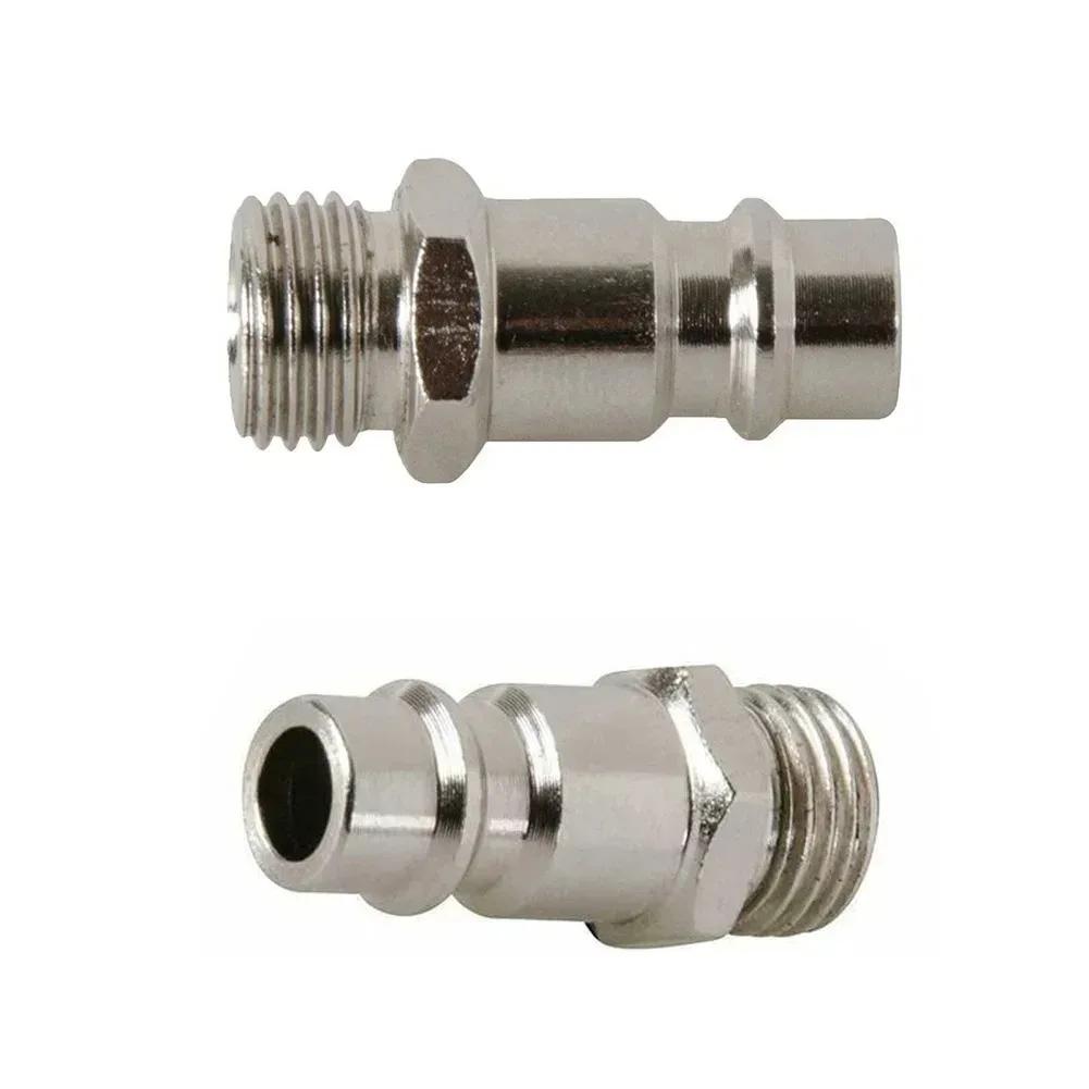 10/50PC Gas Tube Quick Connection Release 1/4in BSP Equipment Power Air Compressor Compressed Air Line Coupler Connector Fitting