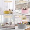 1 Cute Woven Storage Basket With Handle, Suitable For Gift Giving, Storage Decoration Organizer Toy Storage Basket