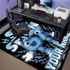 Custom Name Space Adventure Six Seven Rug Office Rug, Indoor Rug, Chair Rug, Living Rooms, Doormat Game Rug Home Decor Birthday Christmas Gifts
