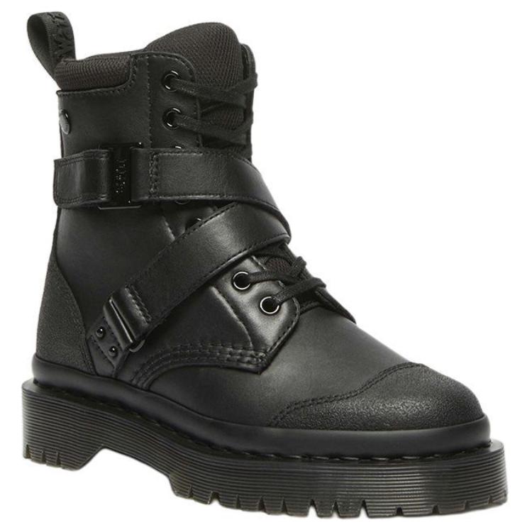 Dr. Martens 1460 Kožené Bex Tech Pohodlné Všestranné Krátké Martensky Unisex boty Černé 41014002
