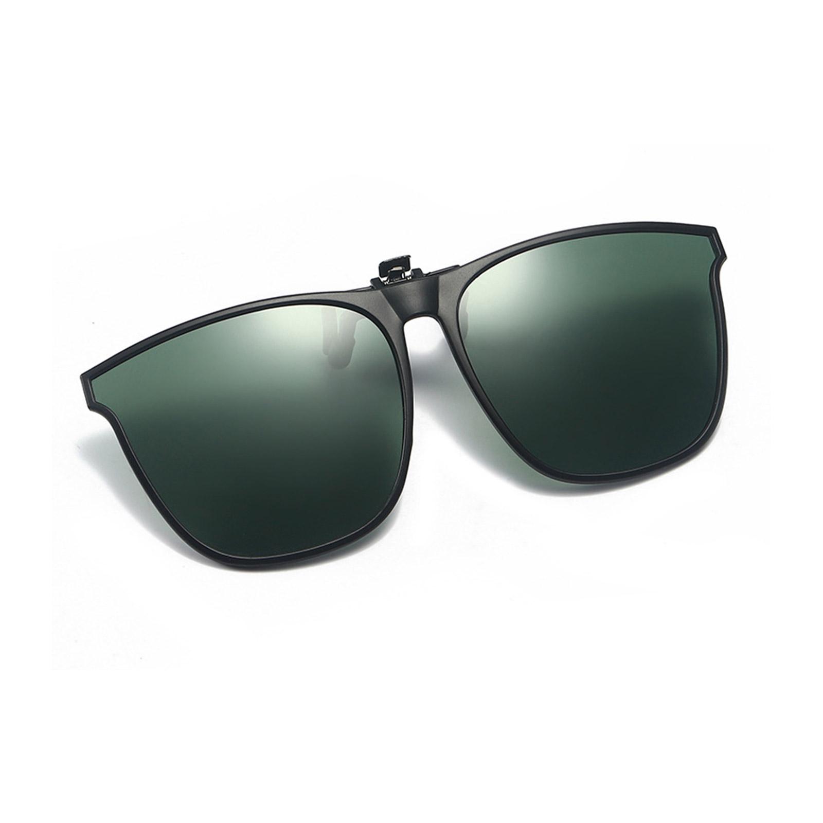 

New Men s/women s Fashion Sunglasses Clip-on Sunglasses Driving Driving Glasses Driver s Clip-o D9J2 One-size_green