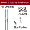 For OnePlus 1+ Nord On OFF Power Volume Keys Fixer Shell Power Volum Buckle Side Button Parts