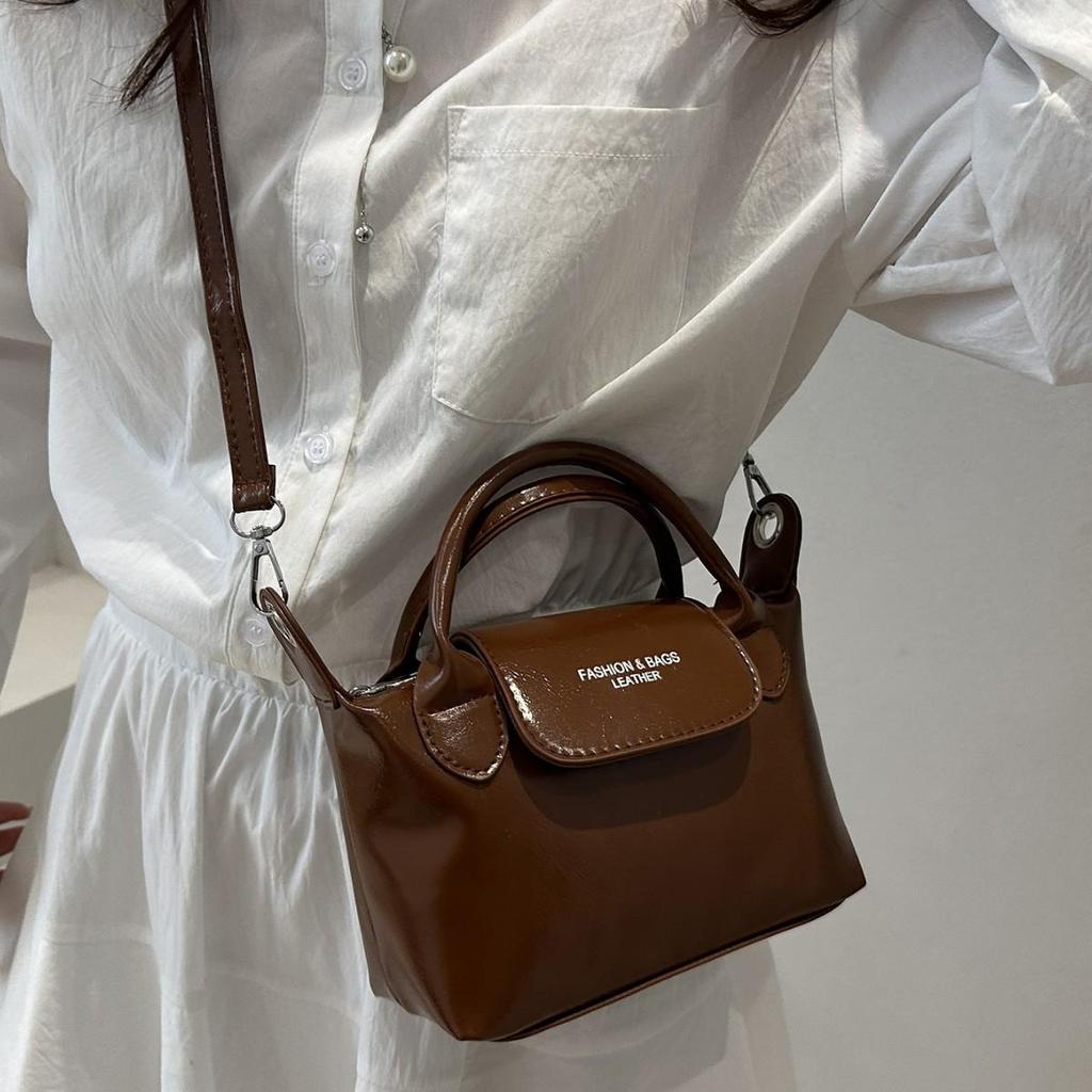 2025 Stylish Dumpling Crossbody & Shoulder Bag - Trendy Niche Design Ladies' Bucket Bag