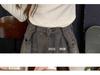 Women's Solid Color Raglan U-Neck Long Sleeve Slim Fit Base Layer Top for Spring and Autumn