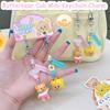 Butterbear Mini Duo Pack Keychain, Adorable & Exquisite Cartoon Bear Bag Charm Pendant