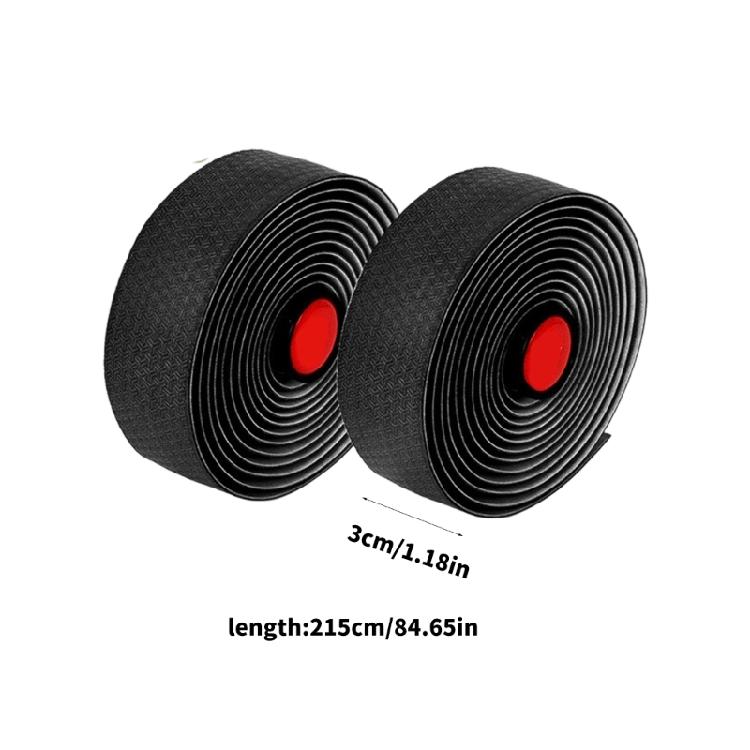 2Pcs Comfortable Bikes Handlebars Tape AntiVibration Wrap Nonslip Bicycles Handlebar Tape Wrap Cycling Accessories