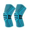 Sports Knee Pads Spring Assisted Meniscus Protective Sleeves Men's and Women's Running Basketball Leg Sleeves Support Silicone Knee Pads