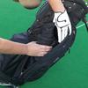 Premium Golf Bag Polyester Texture Golf Player Essential Bag with Multiple Storage Pockets for Clubs and Accessories