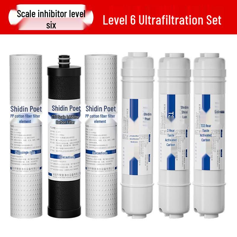 Cotton Universal 7inch Pp Water Purifier Cartridge Set For 56stage Home Systems