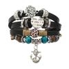 Bohemian Multi-layer Rice Bead Bracelet Creative Personality Women's Jewelry Turquoise Beaded Bracelet