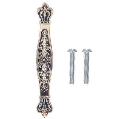 Cabinet Pull Modern Retro European Style Zinc Alloy Cabinet Door Handle Home Decoration for Drawer Wardrobe with Screws