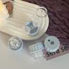 Manual Rotating Contact Lens Cleaner, Cosmetic Contact Lens Cleaner, Contact Lens Case
