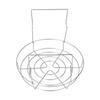 Stainless Steel Canning Rack Anti Rust Anti Scalding Foldable Contoured Steel Handles Rack