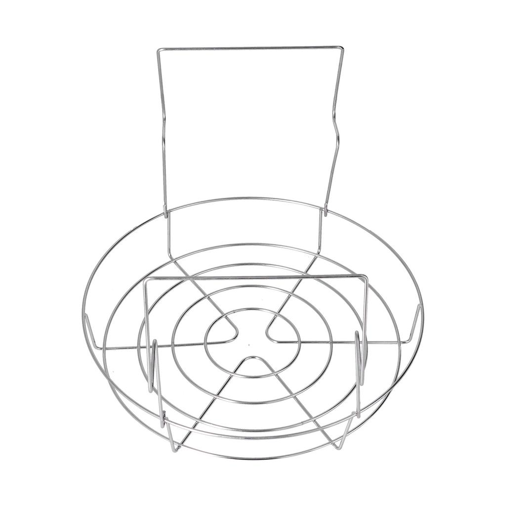 Stainless Steel Canning Rack Anti Rust Anti Scalding Foldable Contoured Steel Handles Rack