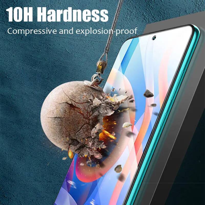 5Pcs Tempered For for Xiaomi 12 13 12S 14 5G Screen Protector On Redmi Note 11 10 9 8 Pro 11S 10S 9S 8T Glass