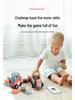 Interactive Wooden Forklift Game: Early Education Puzzle & Logical Thinking Toy for Kids