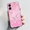 For TCL K70 4G 5G Case Luxury Fashion Butterfly Flower Black Soft Silicone Bumper Cover for TCL K70 Power T522A T522E Phone Case