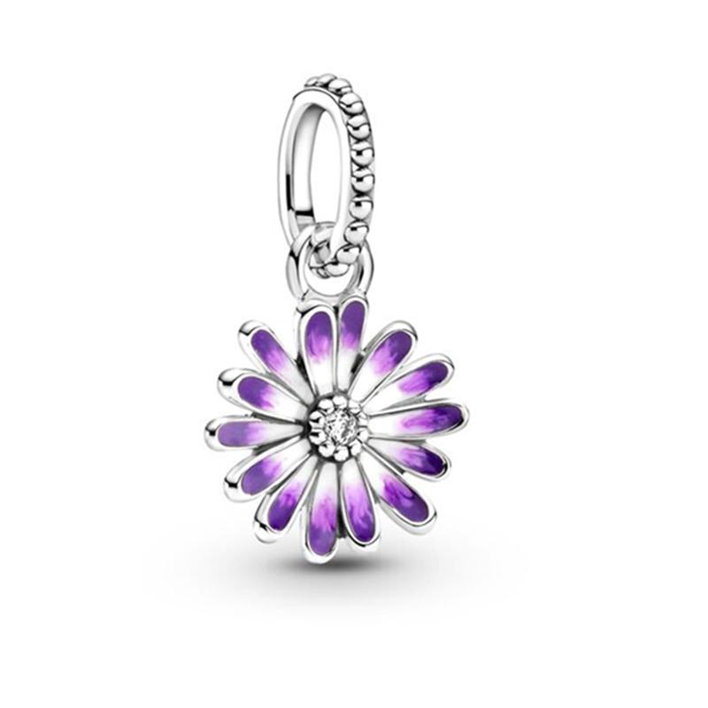 Flower Multiple Series Charm Bead Pendant Applicable To Original Europeancopper Jewelry &Diy Making Fine Gift