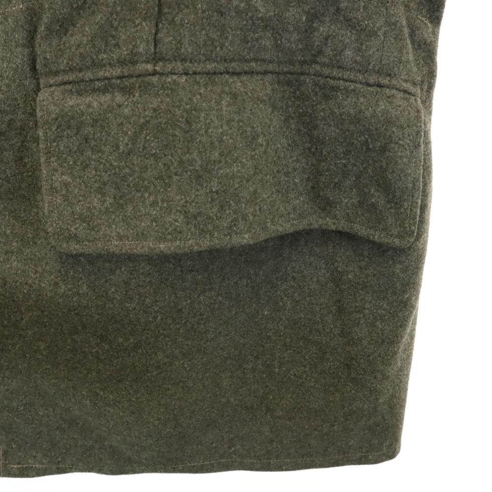 SWEDEN ARMY 40s Vintage Military Wool Jacket 104U With Manufacturer Label Men's Used