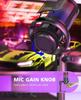 Professional USB Studio Microphone for PC Streaming Gaming YouTube Video Singing Gaming Recording PS4 RGB Anti-Spray Microfone