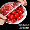 Miaojie Kitchen Food-Grade PE Fresh-Keeping Bags with Elastic Openings (120 Count)
