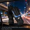 Autumn and winter skiing warm gloves, thickened anti slip and windproof velvet motorcycle outdoor riding men's gloves