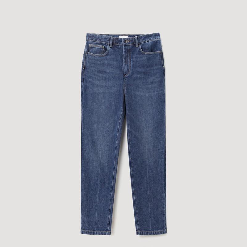 OVVOVV Women's Mid-Waist Straight-Leg Jeans