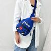 Trendy Car-themed Chest Bag For Toddlers Cool Nylon Crossbody Bag For Boys And Girls