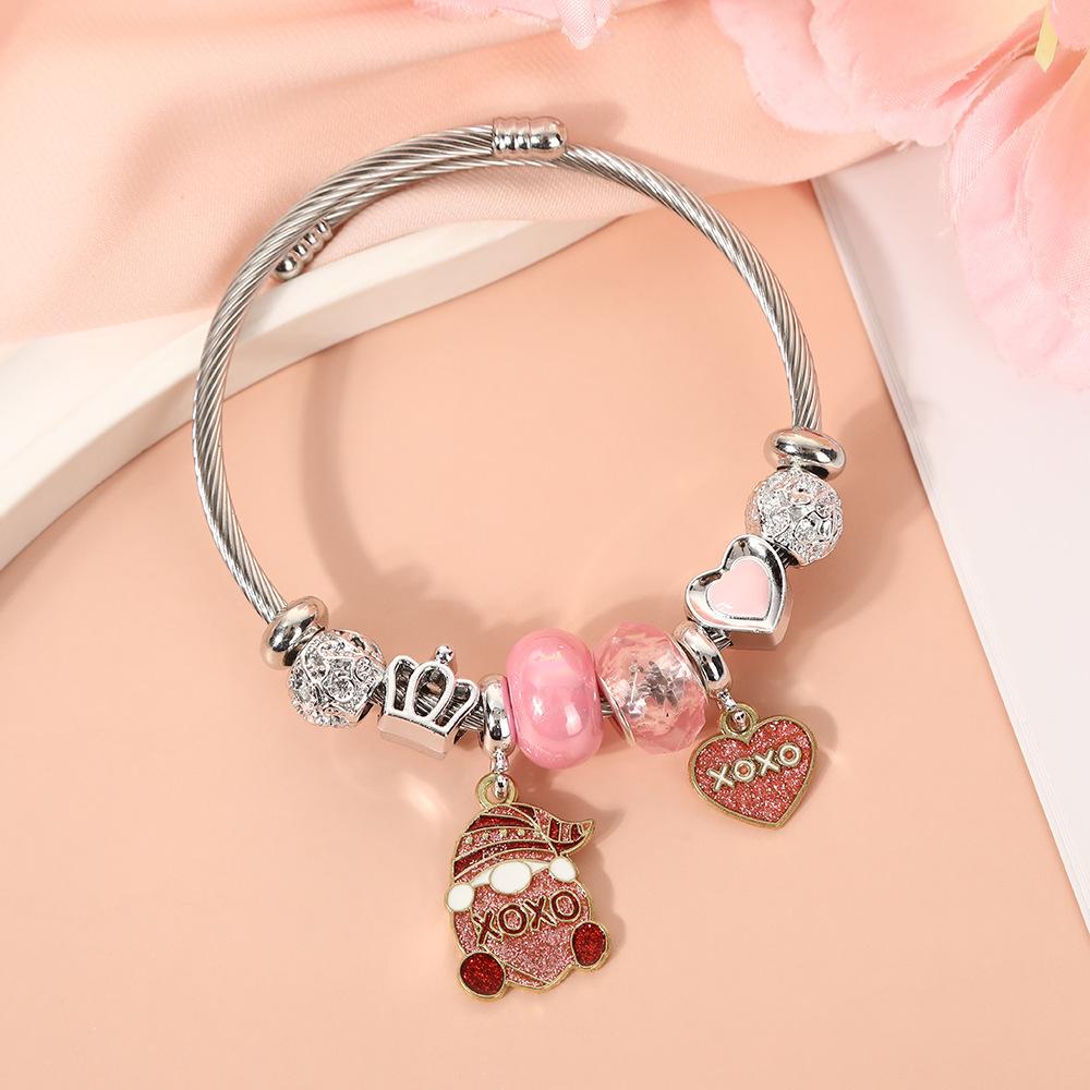 Регулируемый Браслет-подвеска с Бусинами Деликатный Роскошный DIY Аксессуар для Ручной Работы