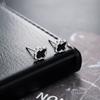 Stud Earrings Men's Trendy Ear Buckles Personalized Versatile Earrings Women's High-end Jewelry Accessories Earrings