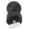 Mounts Track Ball with T Bolt Rubber Pad Prevent Slipping C Size 1.5 Inch Ball for Track Mounting Systems