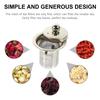 Compact Lightweight Stainless Steel Tea Filter Insert for Teapot Home Office Dorm Tea Tasting Residue Removal Mesh Strainer