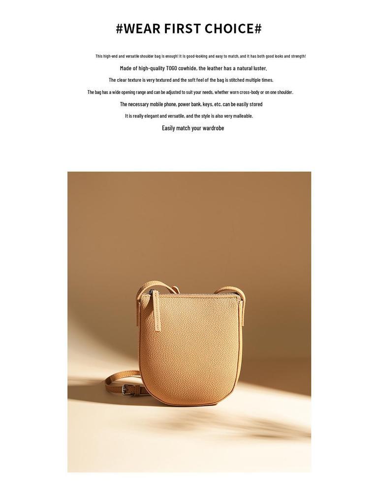 Guangzhou Women's Genuine Leather Casual Shoulder Messenger Bag