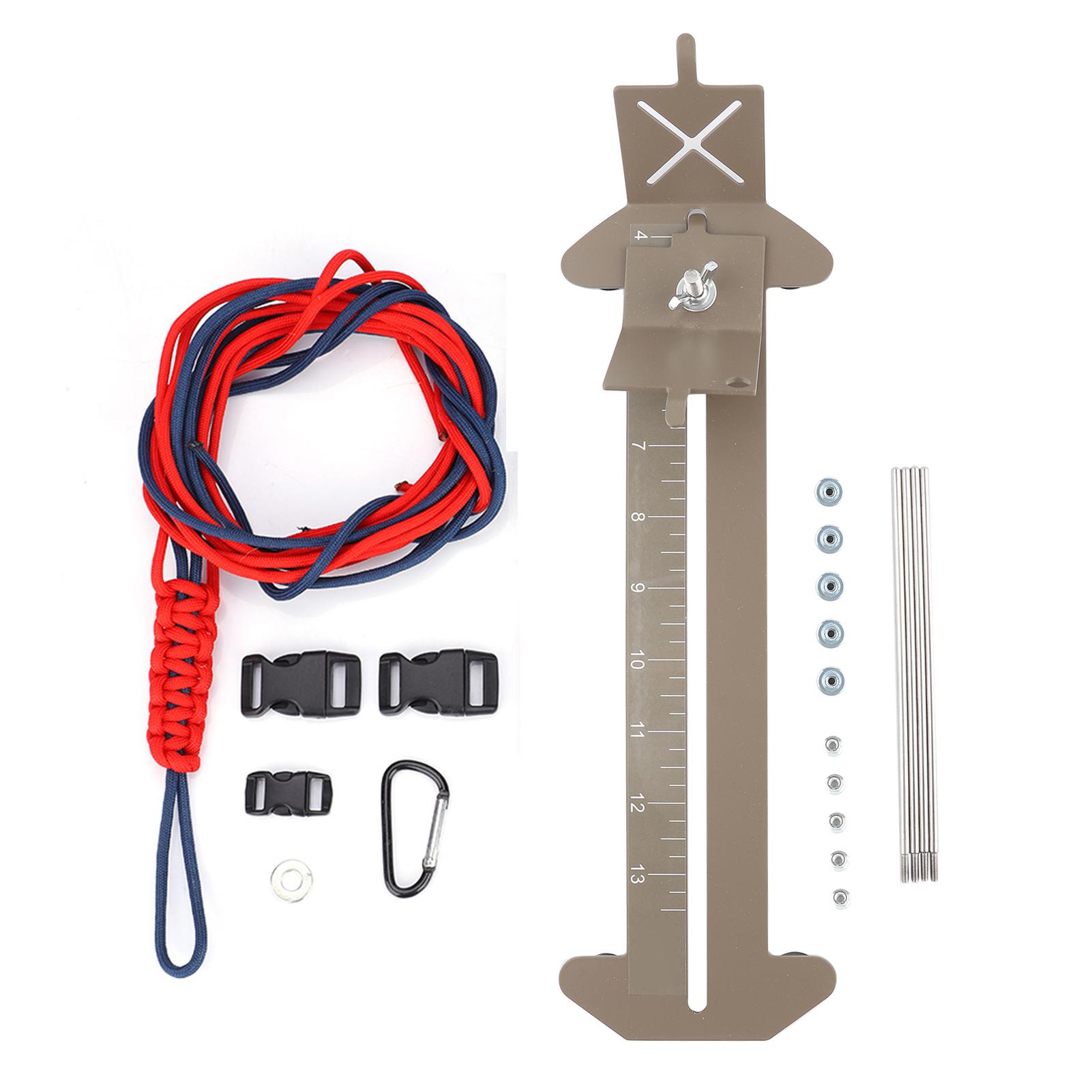 

Paracord Bracelet Kit and Jig Set Steel Frame with Hanks Buckles