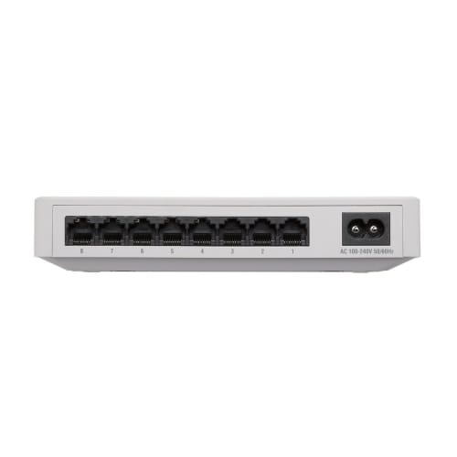 ELECOM Switching Hub 8 Ports 10/100Mbps with Magnet Built-in Power Supply EHC-F08PN-JW