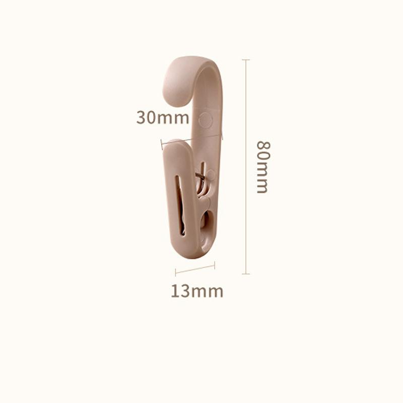 10pcs Plastic Clothespins Strong Anti-Rust Beach Towel Clips Windproof Laundry Clothespins Fixed Peg for Towel Coats Socks