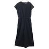 Theory Luxe Linen Blend Jumpsuit All In One 38 Black Women Used