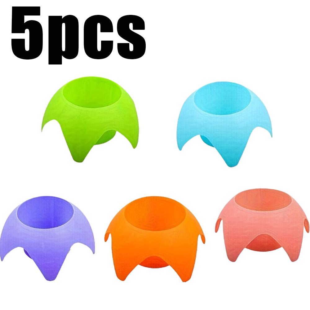 

5-15 шт. Пластиковые держатели для пляжных стаканов Многоцветные Портативные Пляжные Песочные Подставки Держатели для напитков для песка для вечеринок на открытом воздухе Аксессуары для подставки для пива