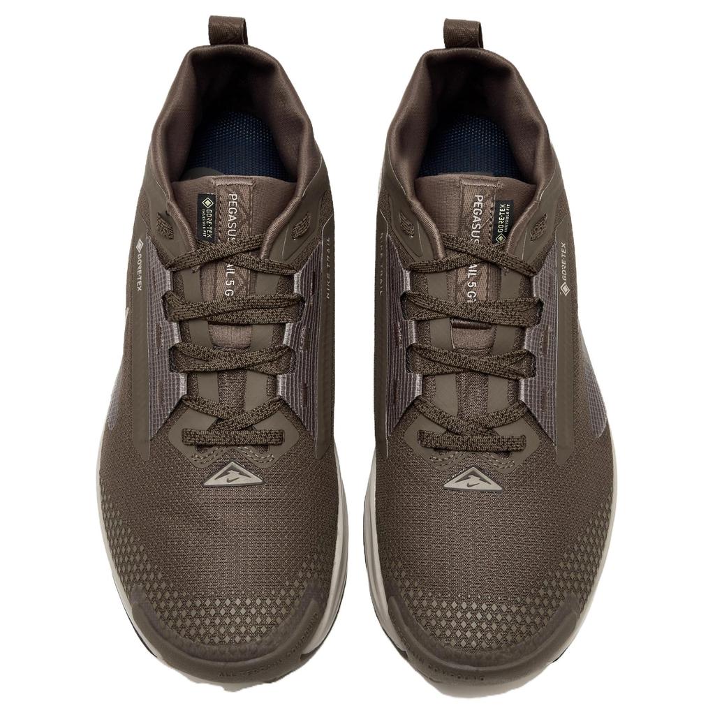 Nike Pegasus Trail 5 GORE-TEX Ironstone Velvet Brown Men Sneakers Cave-Stone College-Grey FQ0908-012