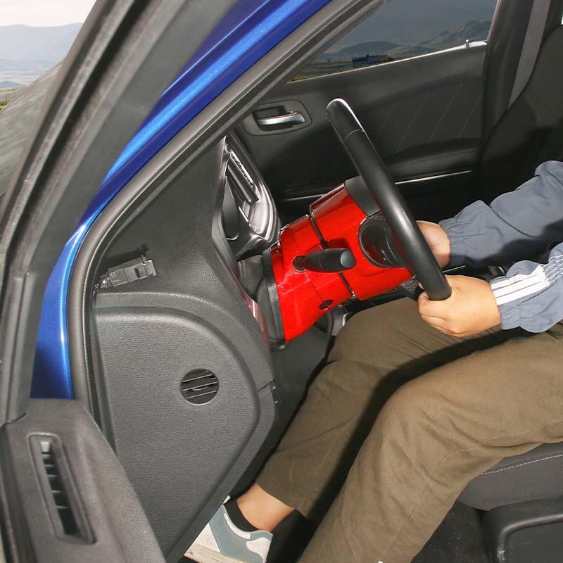 Electric Adjustable Steering Wheel Base Decoration Protective Cover For Dodge Challenger For Dodge Charger For Dodge Durango Car Interior Accessories