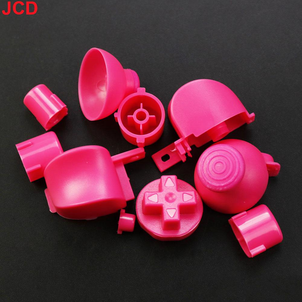 JCD 1 ensemble Ensemble complet Boutons Claviers L R ABXY Z Avec Capuchons de Joysticks 3D Pour GameCube Pour NGC Boutons Directionnels Boutons Marche Arrêt Remplacement