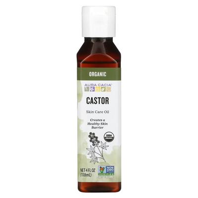 Skin Care Oil, Organic Castor, 118 Ml (4 Fl Oz)