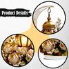 Eid Mubarak Ornament Ramadan Moon Decor 2D Creative Acrylic Art for Desktop Farmhouse