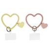 Anti Losing Mobile Phone Case Bracelet Bracelet Key Chain Phone Case Patch Love Heart Pendant